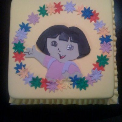 Dora Birthday Cake