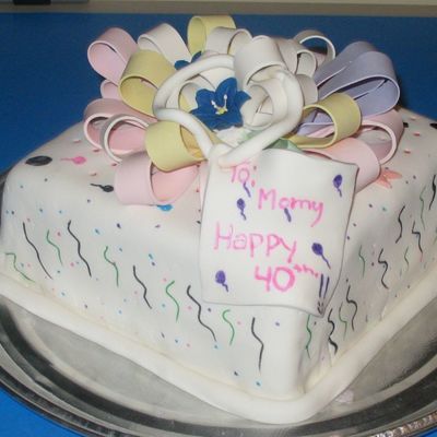 40Th Birthday Cake For My Mom