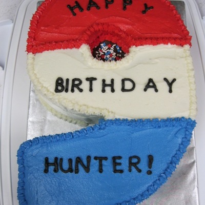 Patriotic Nine Birthday Cake
