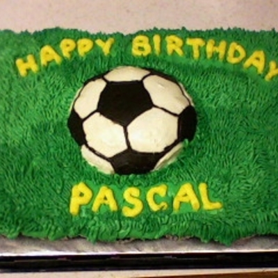 Soccer Ball On Grass