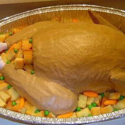 Turkey Left In The Pan