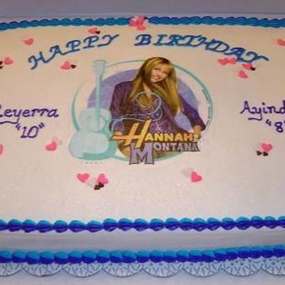 Hannah Montana Birthday Cake