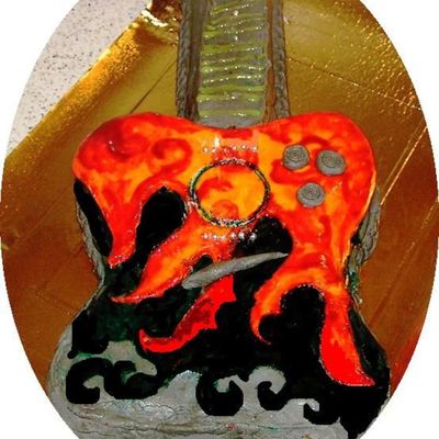 Guitar Cake
