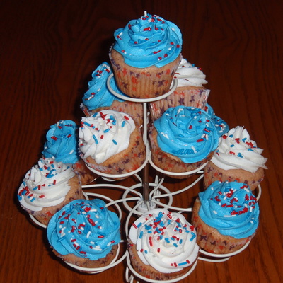 July 4Th Cupcakes