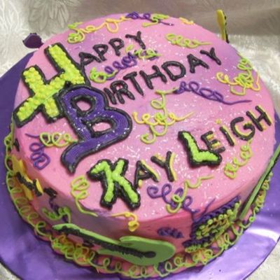 Hannah Montana Theme Cake