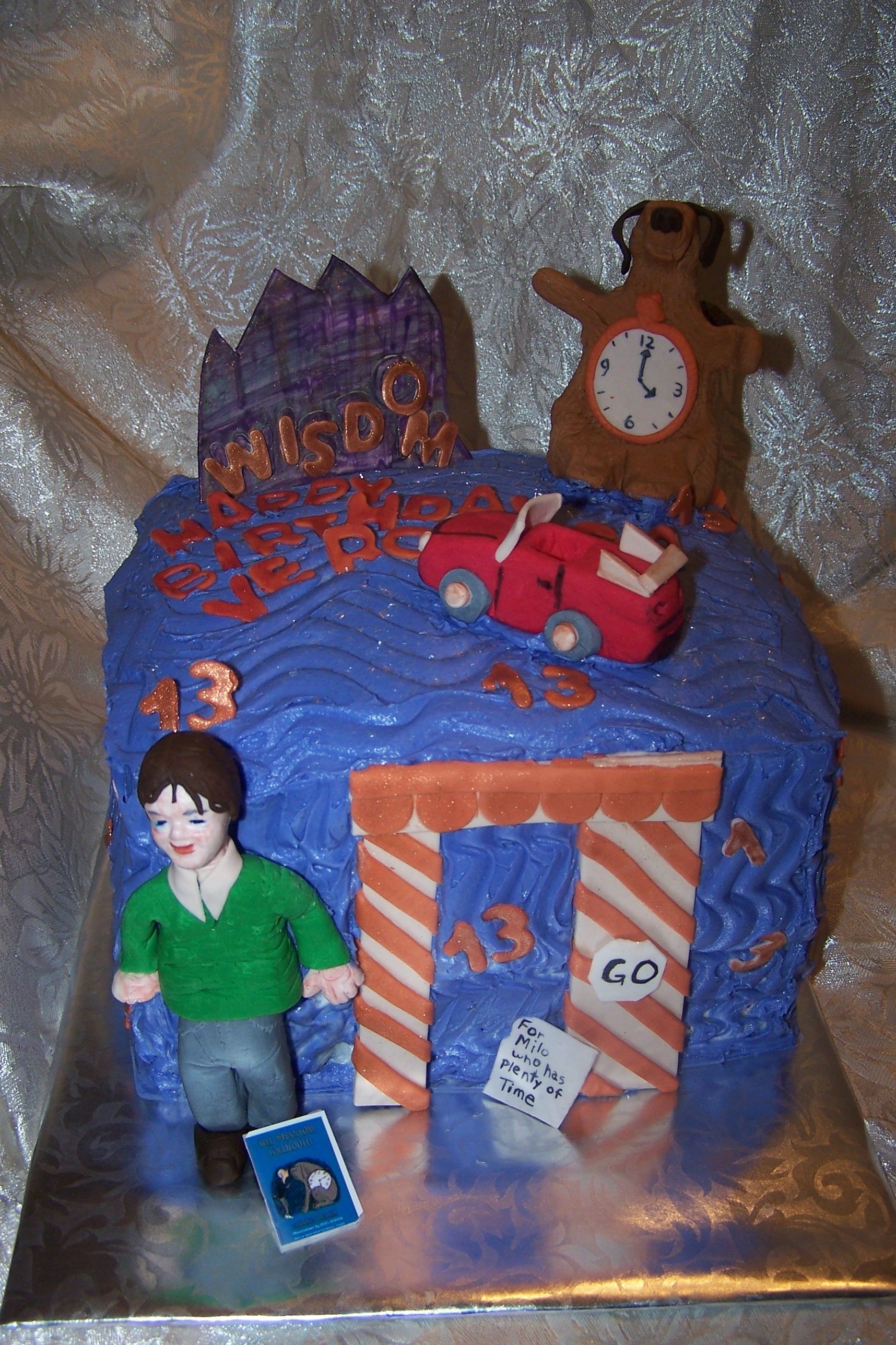 Phantom Tollbooth Cake