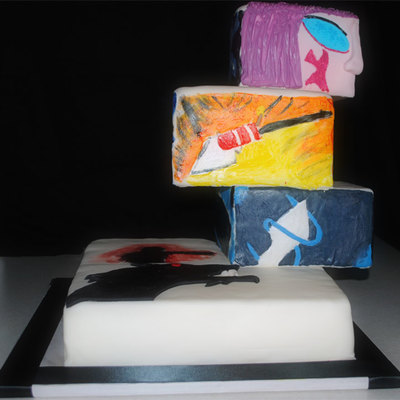 World Of Warcraft Cantilever Cake