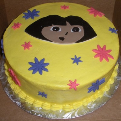 Dora The Explorer Cake