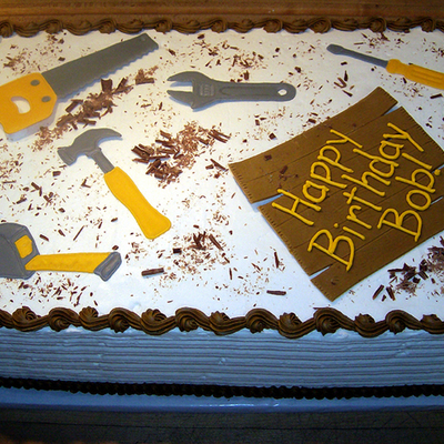 Tool Birthday Cake