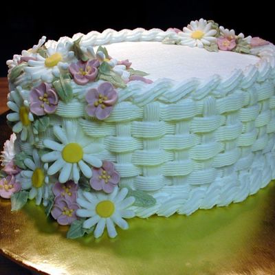 Flower Basket (Course 2 Cake)