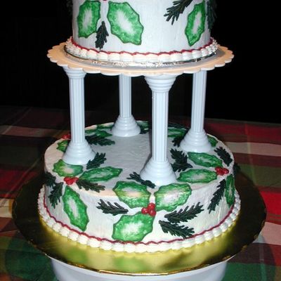 Christmas Tiers (Course 3, Cake 2)