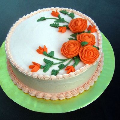 Rose Spray (Course 1, Cake 3)