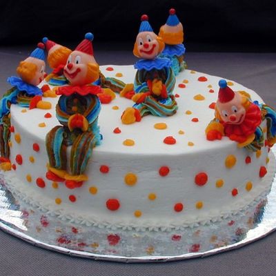 Clown Cake (Course 1, Second Cake)