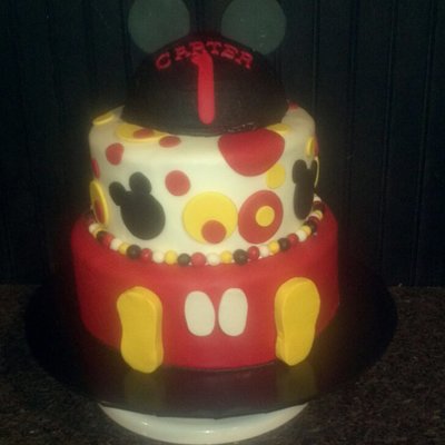 1St Birthday Mickey Mouse Style