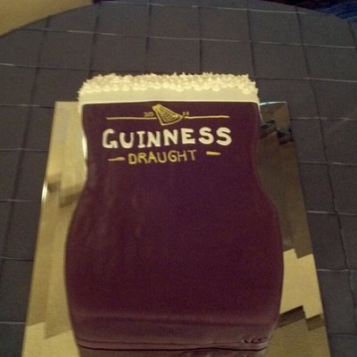 Guinness Beer Groom's Cake