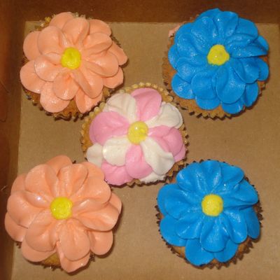 Flower Cupcakes