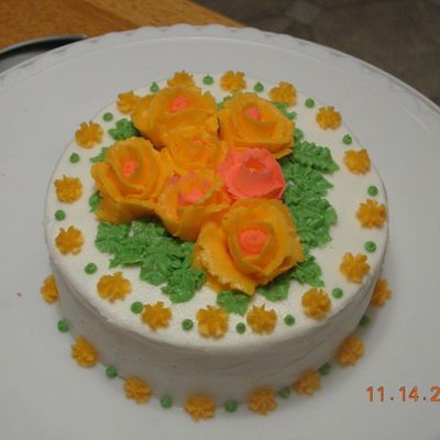 Cake With Roses