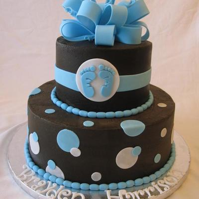 Chocolate Buttercream Baby Shower