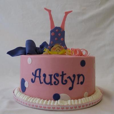 Gymnastics Cake