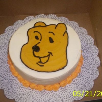Pooh Splat Cake