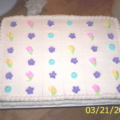 Retirement Sheet Cake