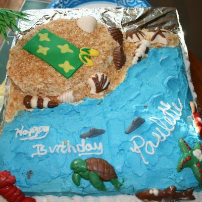 Beach Cake June 2008