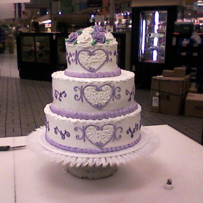 3 Tier Wedding Cake
