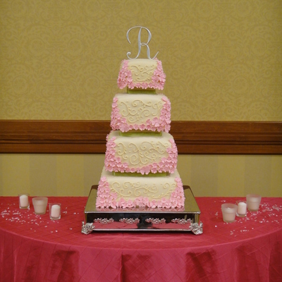 Pink Hanging Dogwood Cake