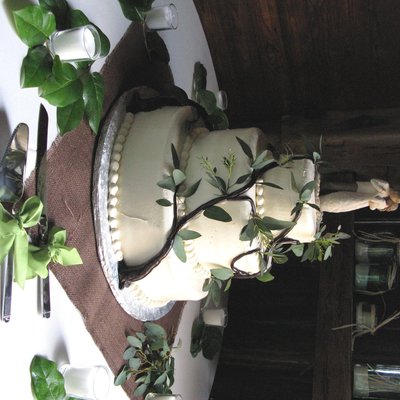 Rustic Tree Of Life Cake