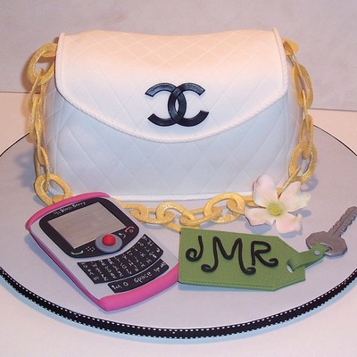 Bridal Shower Purse Cake