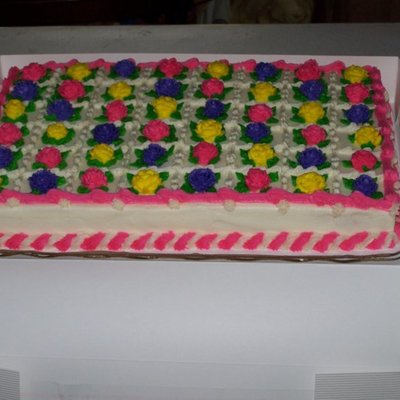 Cake Marked Off