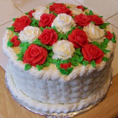 Basket Of Roses