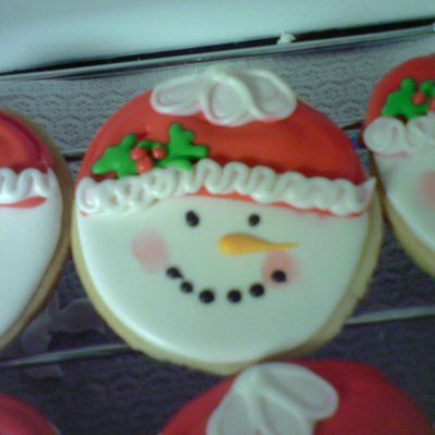 Close Up Of My Little Christmas Snowman :)