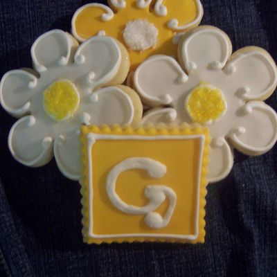 Spring Flowers And Monogram :)