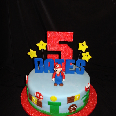 Mario Brothers Cake