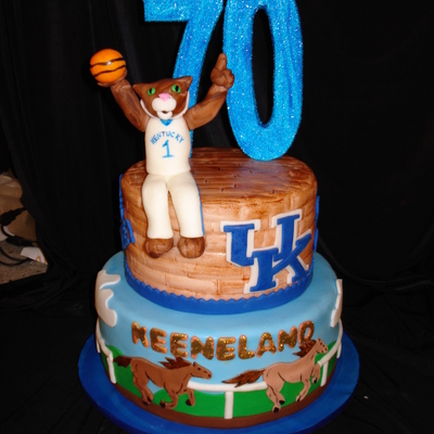 70Th Birthday Cake