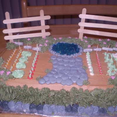 April Birthday Garden