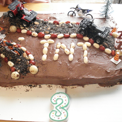 Dirt Bike An Fourwheeler Cake