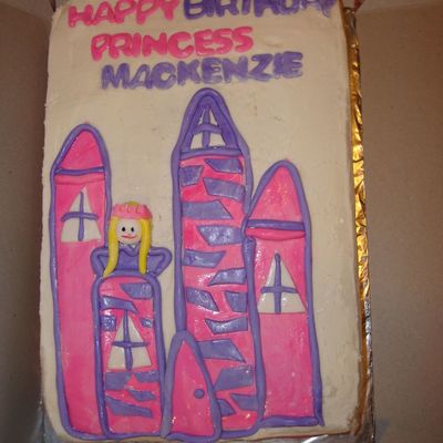 Princess Birthday Cake