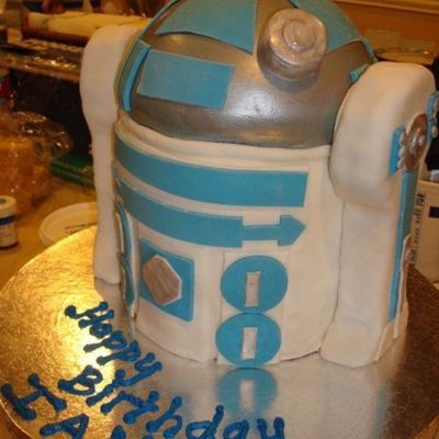 R2D2 Cake