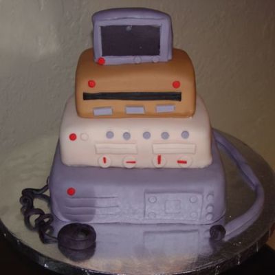Tech Electronic Guy Cake