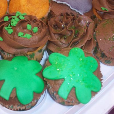 Shamrock Cupcakes