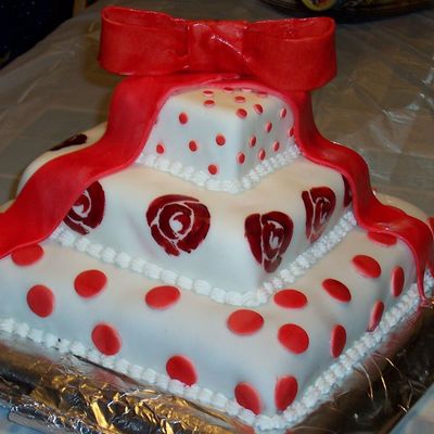 Red And White Triple