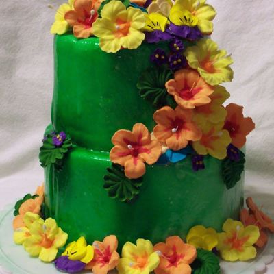 Hibiscus Cake