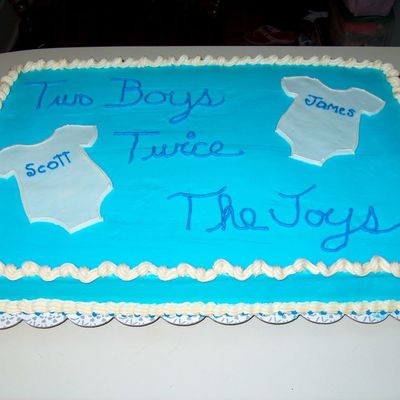 Twin Boys Baby Shower
