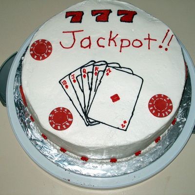 Practice Casino Cake