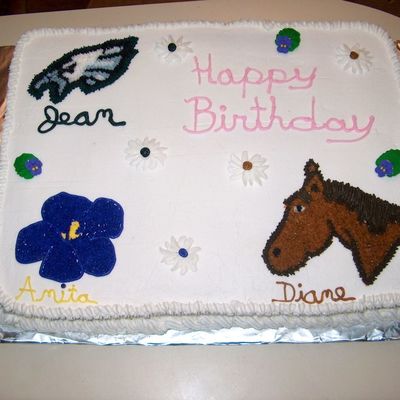 Birthdayday Cake For Co-Workers