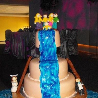 Wedding Waterfall