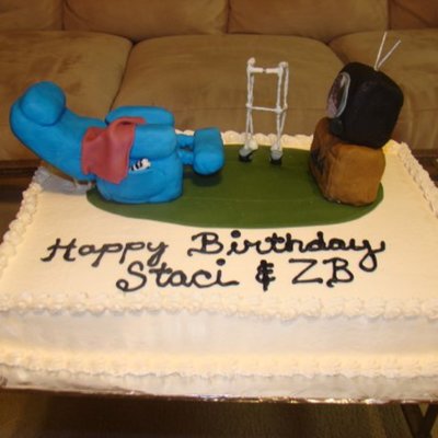 Walker, Recliner And Televison