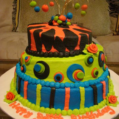 My First Topsy Turvy Cake